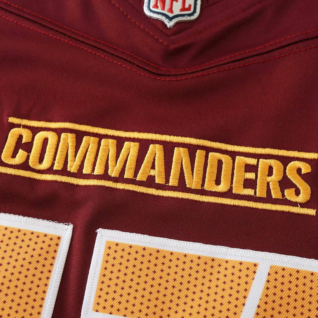 WAS Commanders Jersey Burdeos