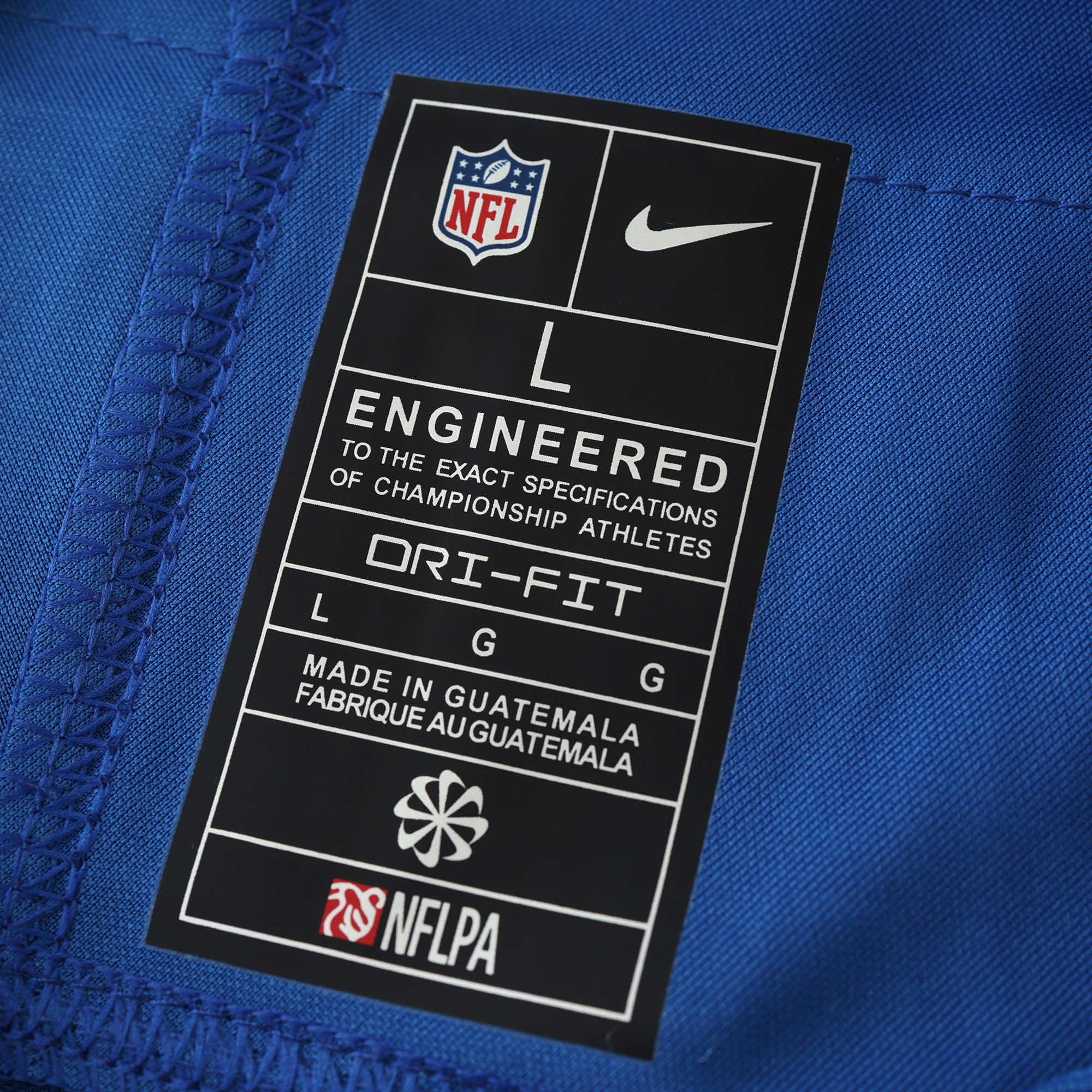 DET Lions Jersey Blue