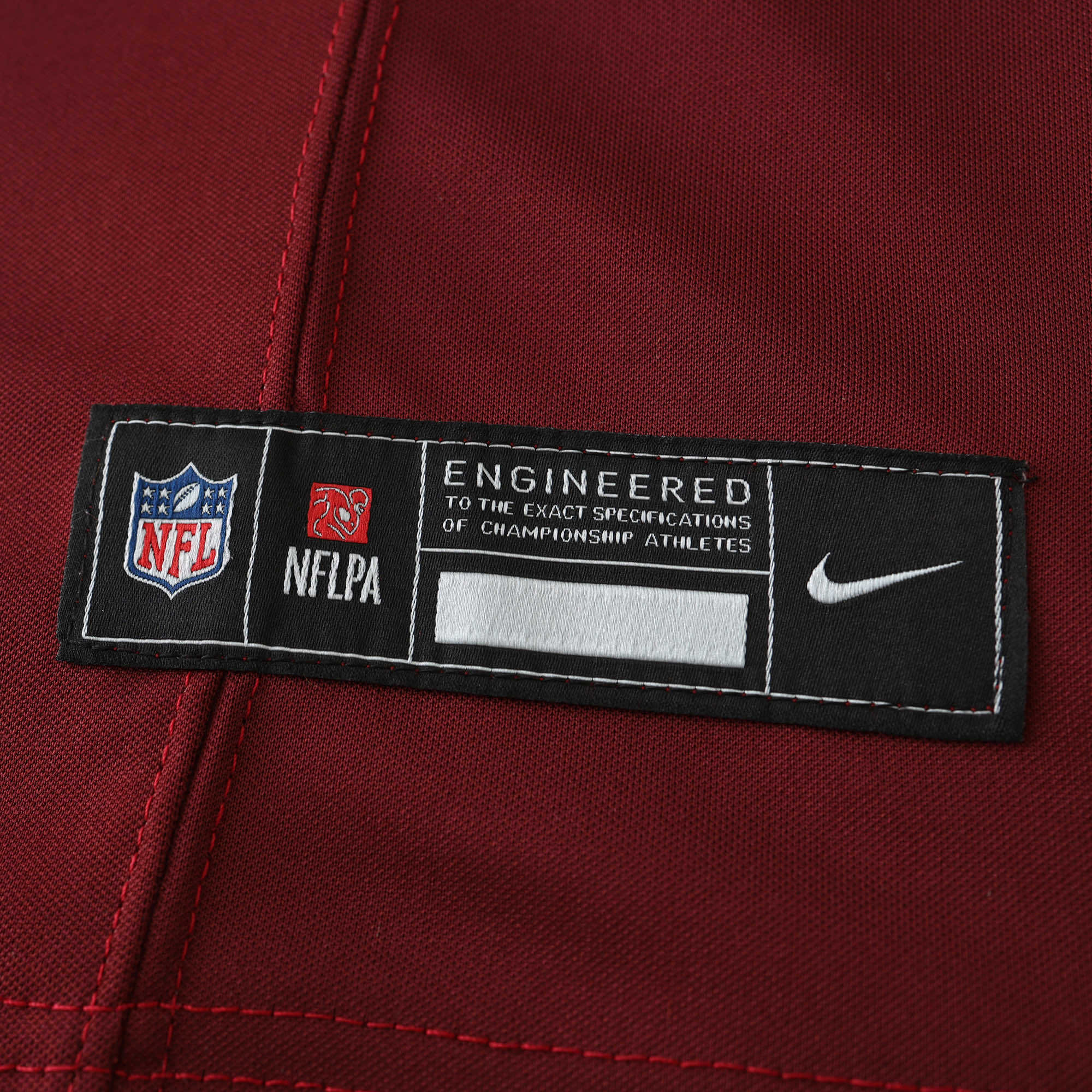 WAS Commanders Jersey Burdeos