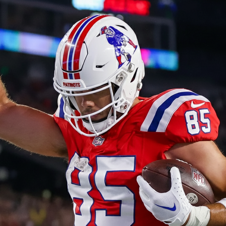 NE Patriots Jersey Red