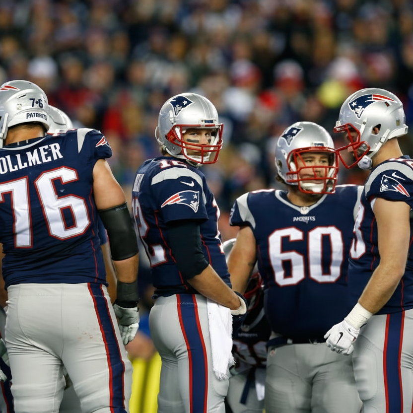 NE Patriots Jersey Navy