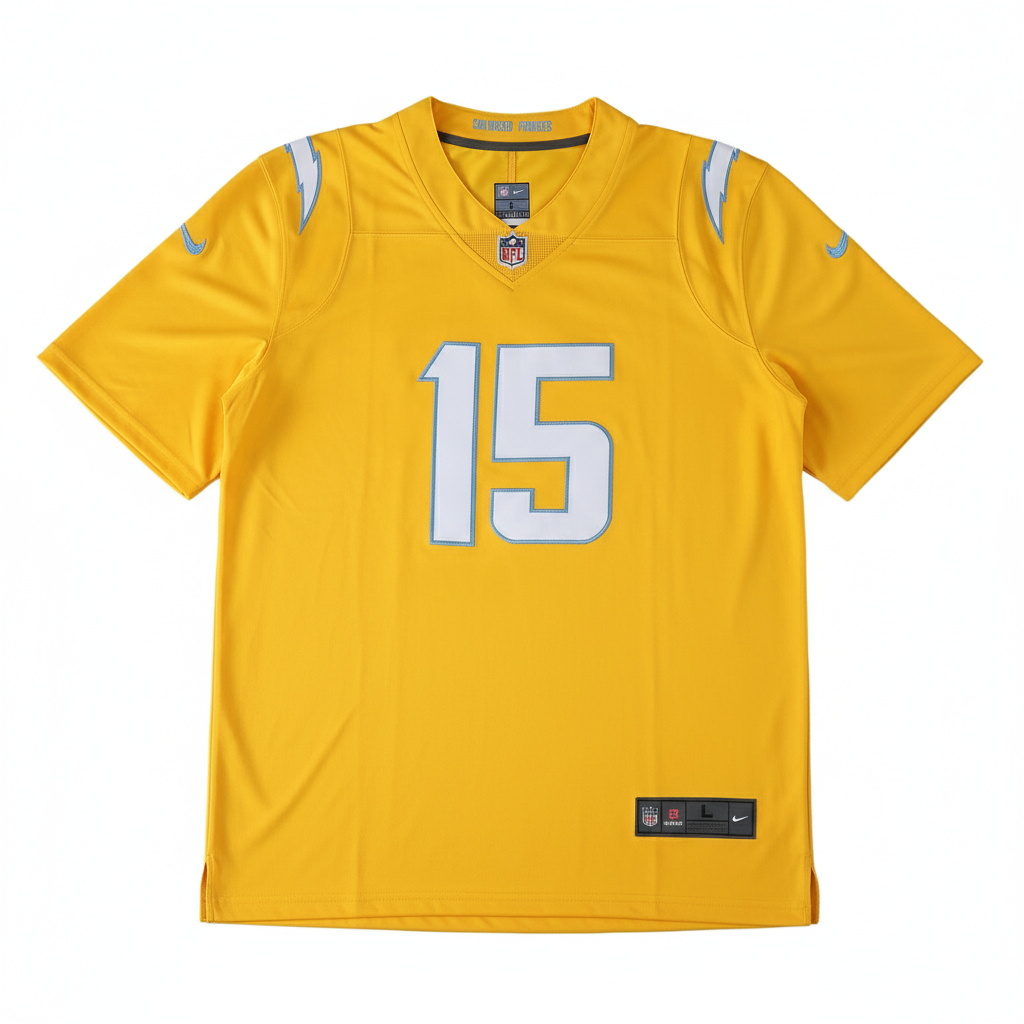 LA Chargers Jersey Yellow