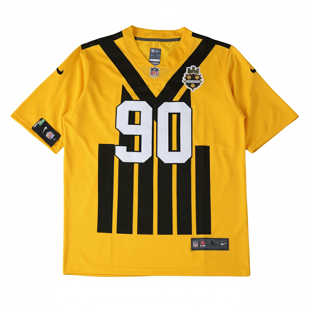 PIT Steelers Jersey Yellow