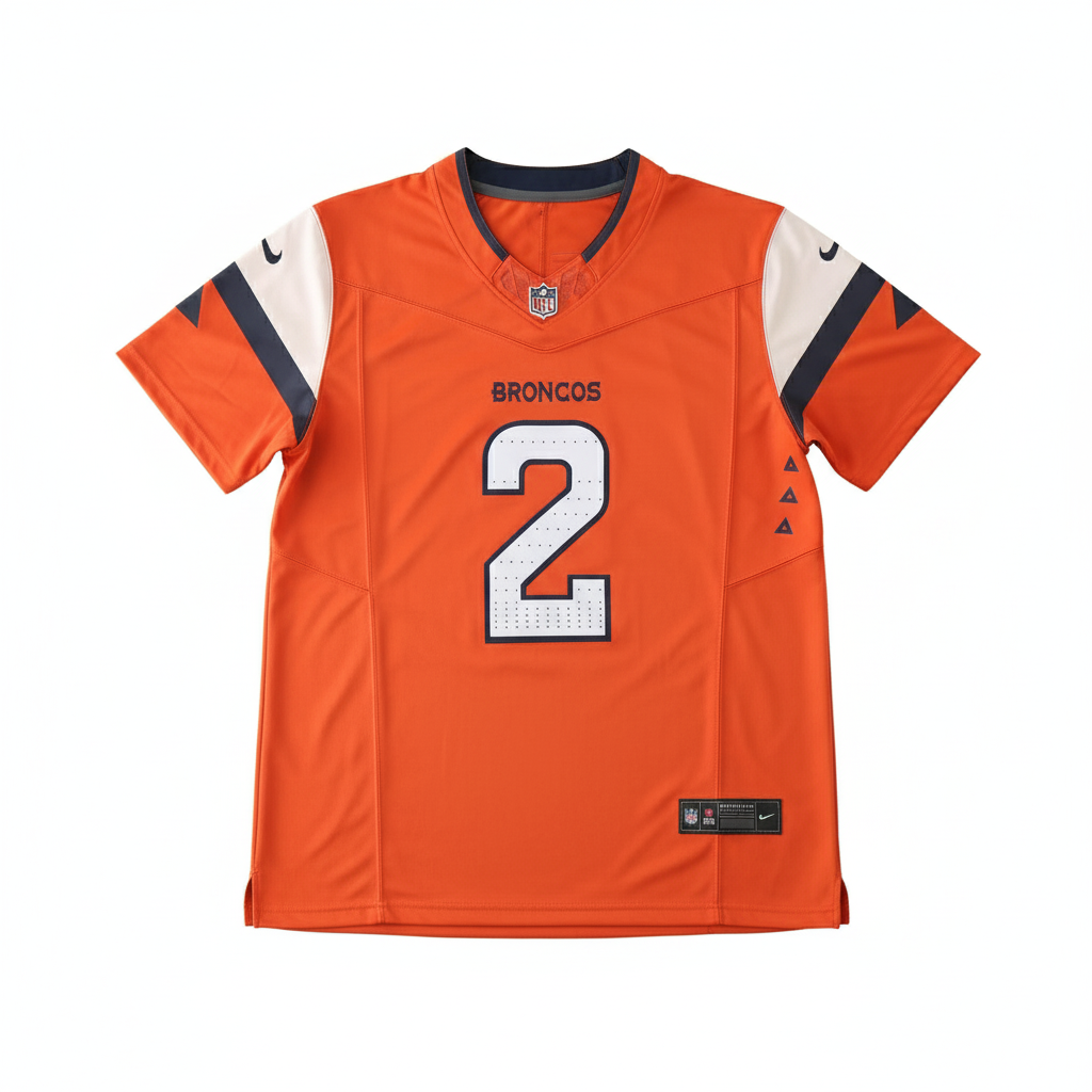 DEN Broncos Jersey Orange 2