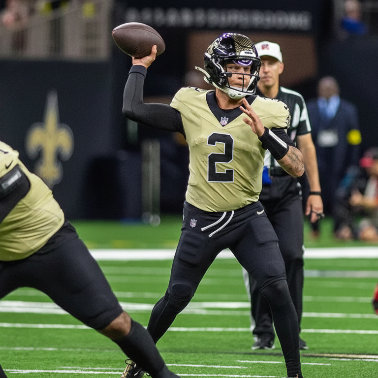 NO Saints Jersey Golden