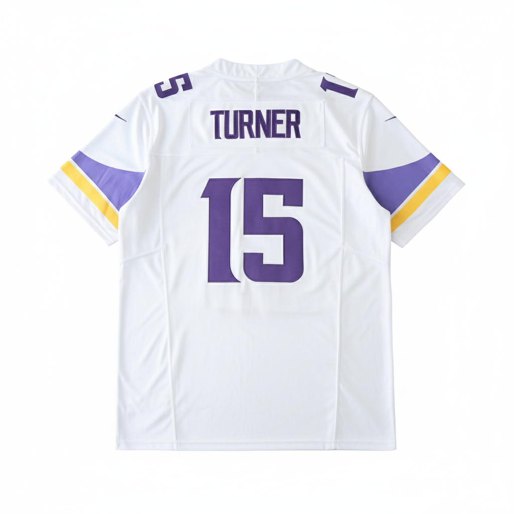MIN Vikings Jersey White