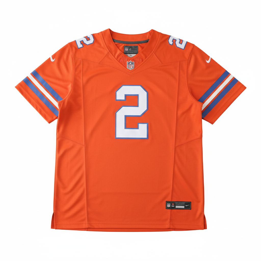 DEN Broncos Jersey Orange