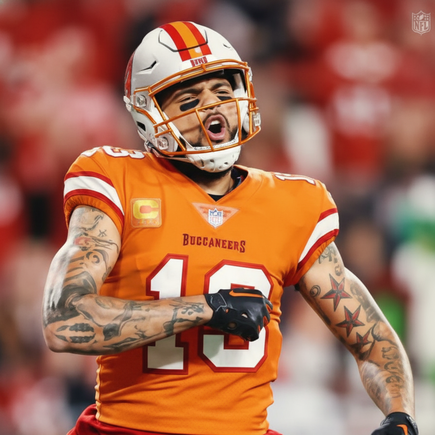 TB Buccaneers Jersey Orange