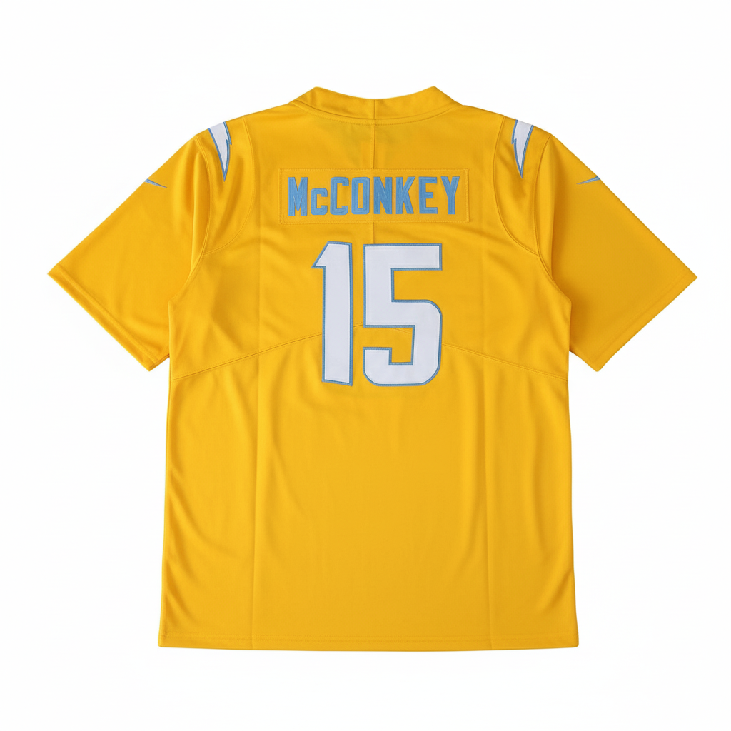 LA Chargers Jersey Yellow