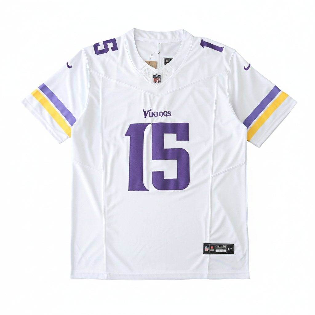 MIN Vikings Jersey White