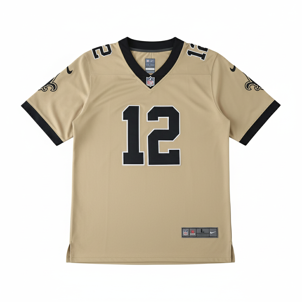 NO Saints Jersey Golden