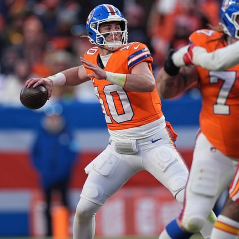 DEN Broncos Jersey Orange