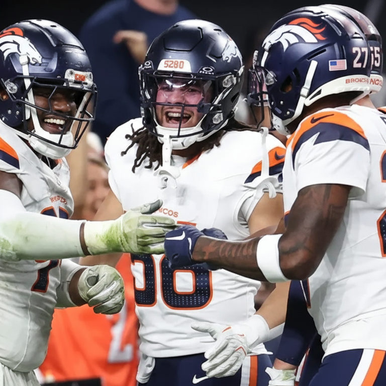 DEN Broncos Jersey Blue White