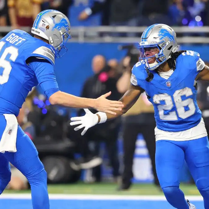 DET Lions Jersey Blue