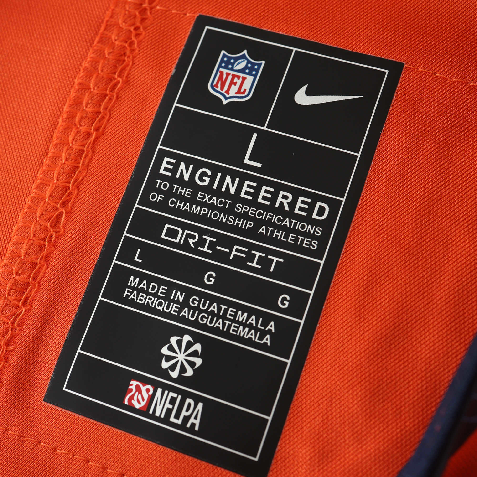 DEN Broncos Jersey Orange 2