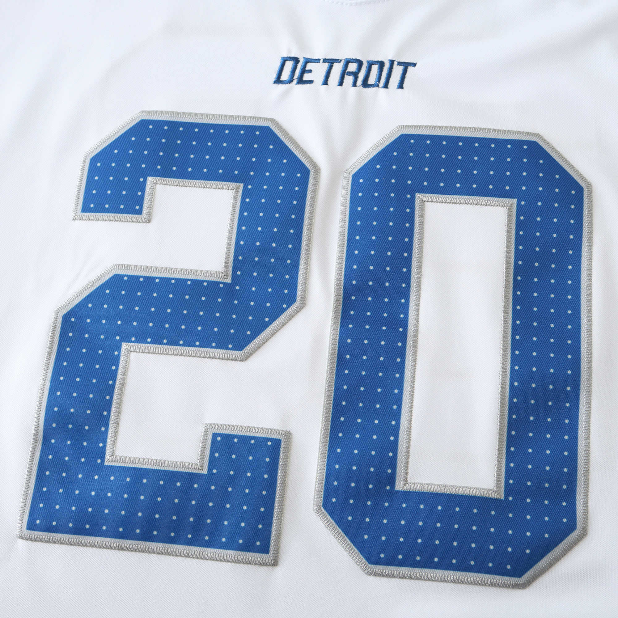 DET Lions Jersey White