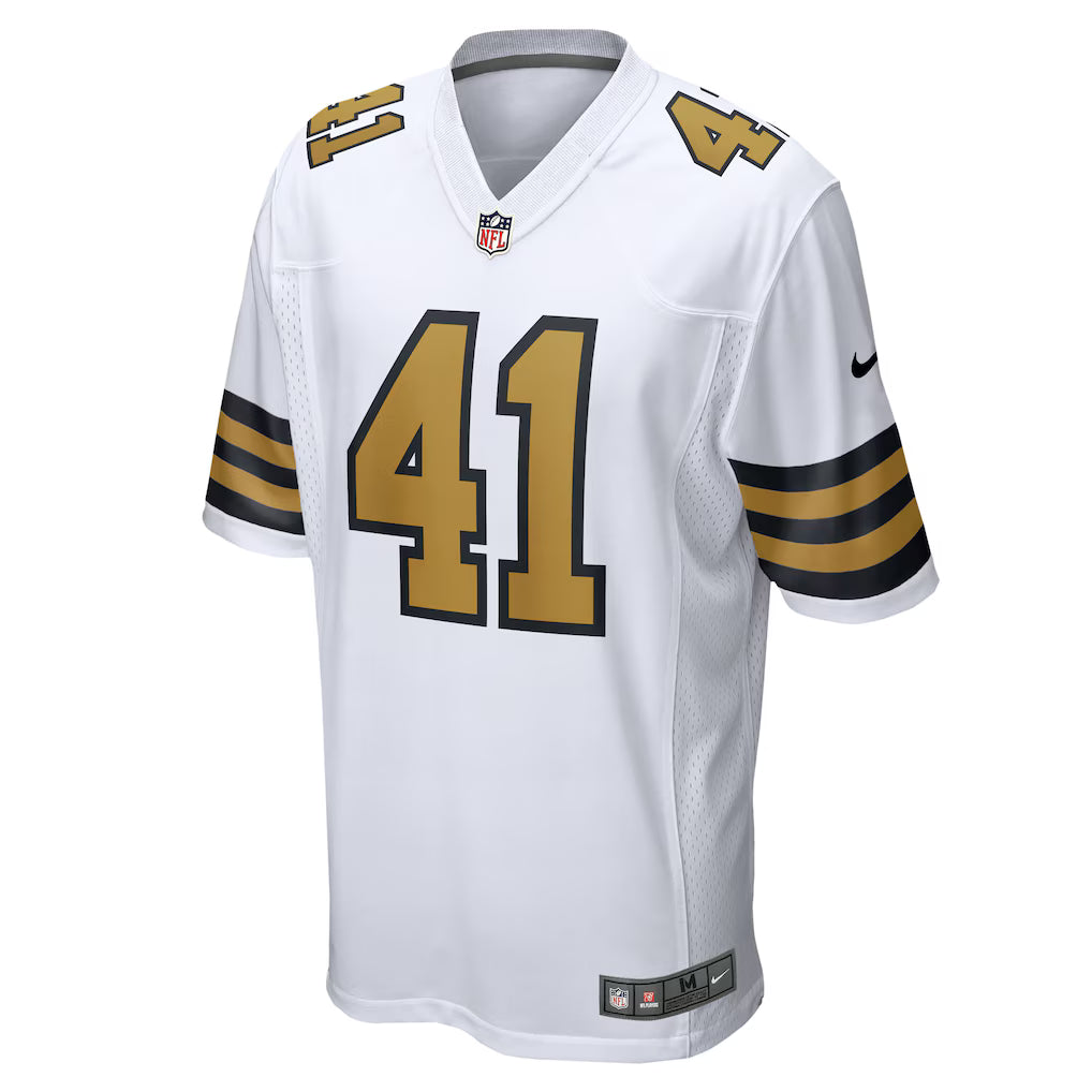 NO Saints Jersey White