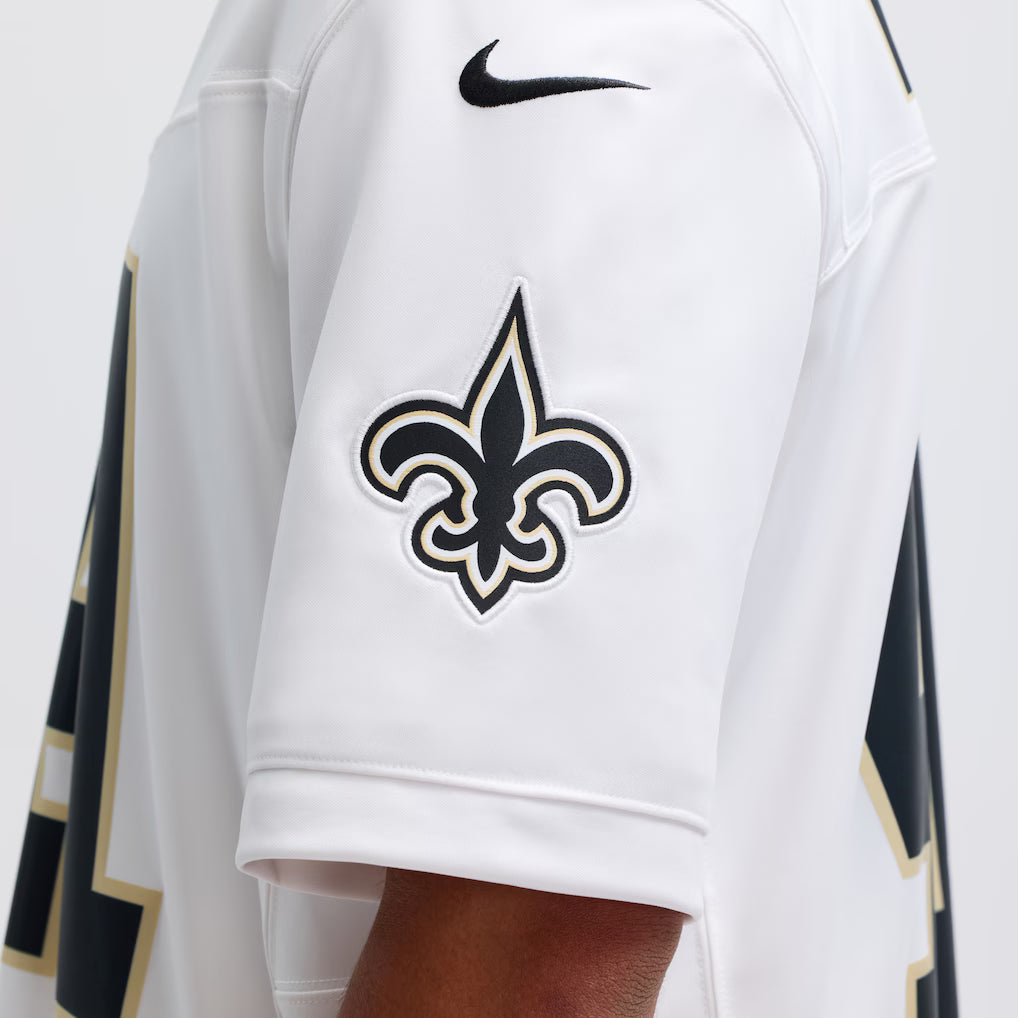 NO Saints Jersey White 2