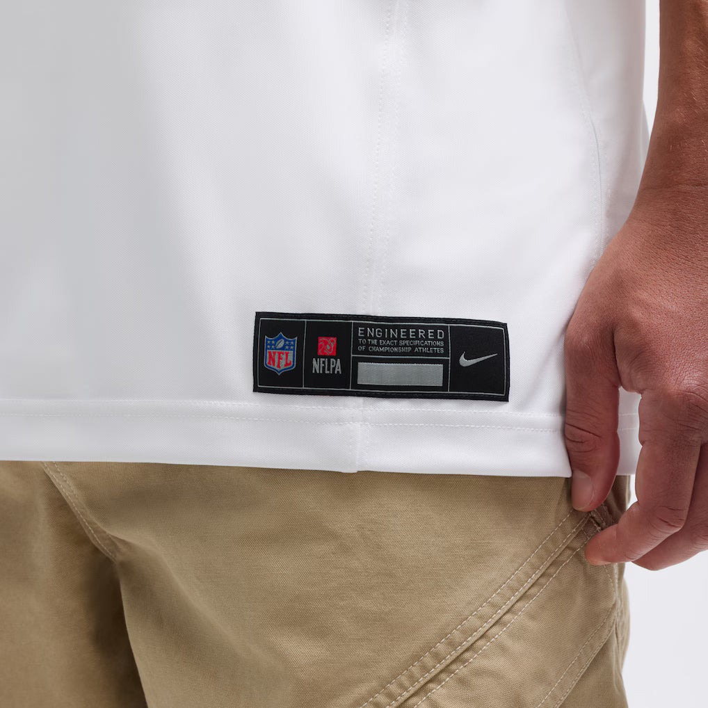 NO Saints Jersey White 2