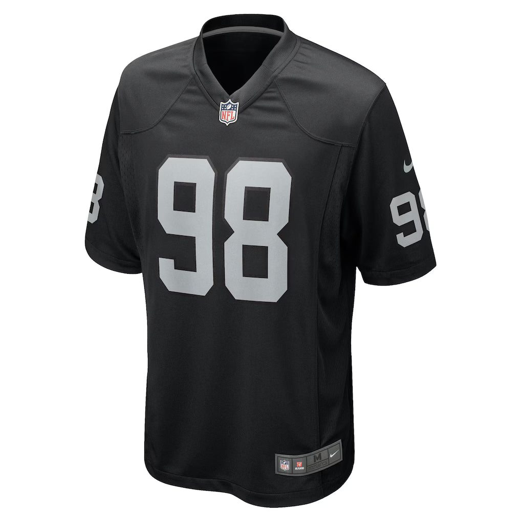 LV Raiders Jersey Black