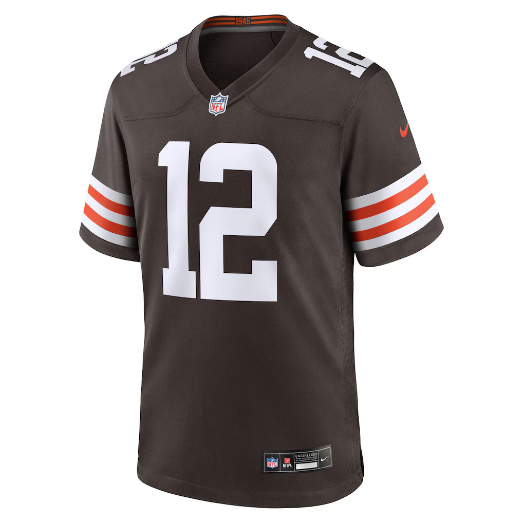 CLE Browns Jersey Brown